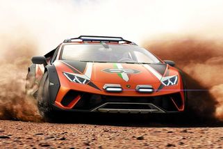 Šílený koncept se stane skutečností. Terénní, ale placaté Lamborghini zachytilo špionážní video - Novinky